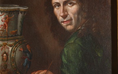 Pietro Santi Bambocci, Autoritratto, 1700-1710